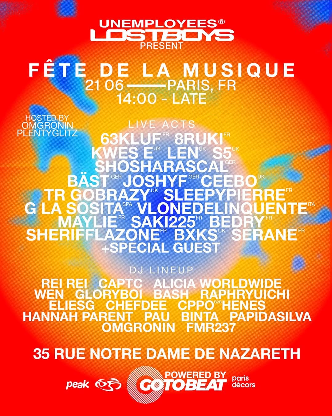 Fête de la Musique Unemployees