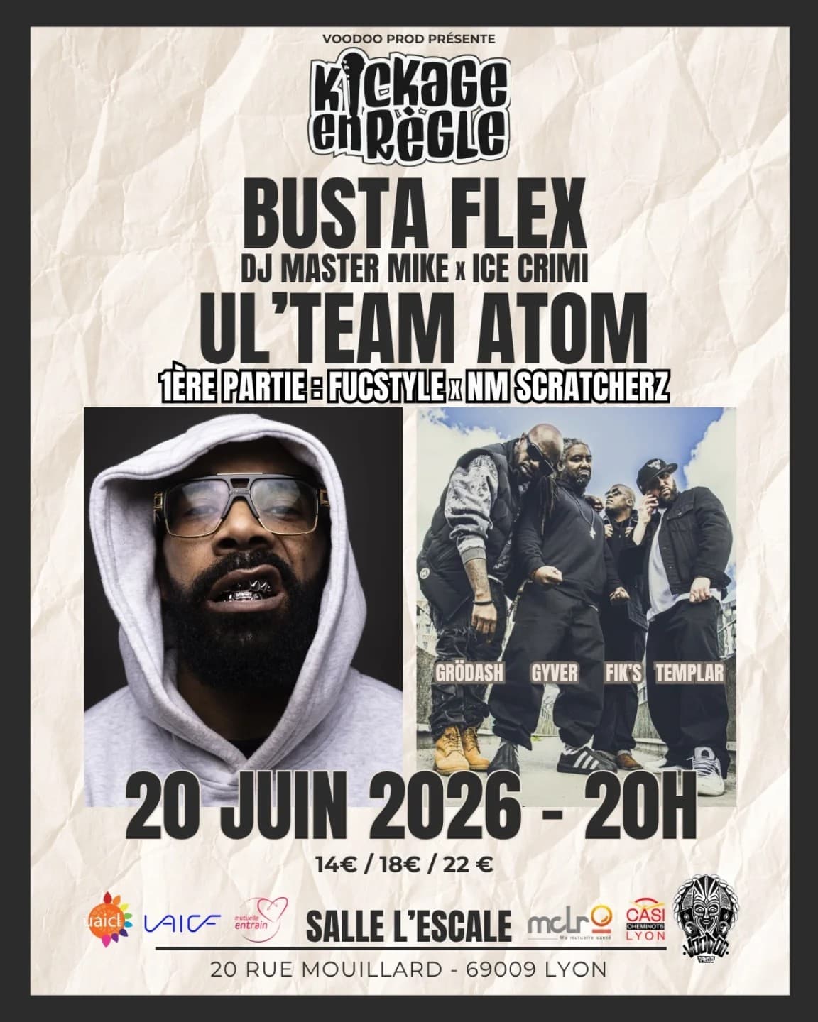 KICKAGE EN RÈGLE